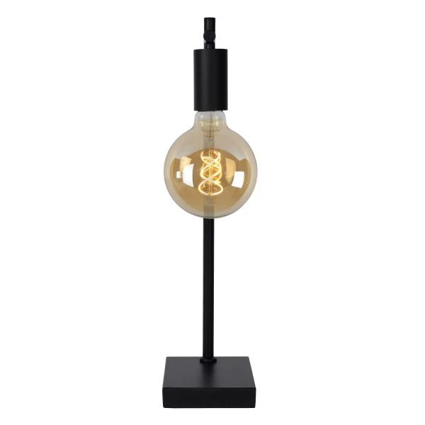 Lucide LEANNE - Table lamp - 1xE27 - Black - detail 1